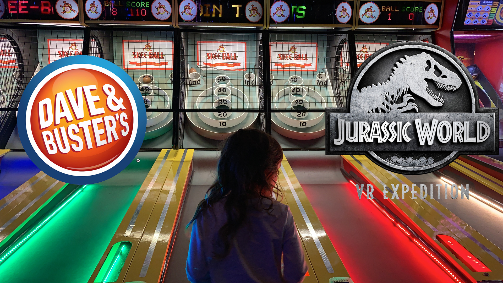DAVE AND BUSTER’S JURASSIC WORLD VR EXPEDITION PENELOPE CARMONA